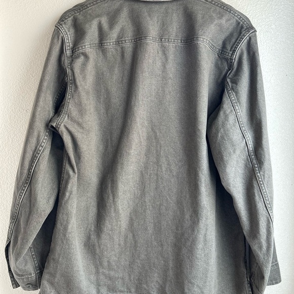NWT UNIQLO | Unisex Gray Denim Jacket - Picture 7 of 8